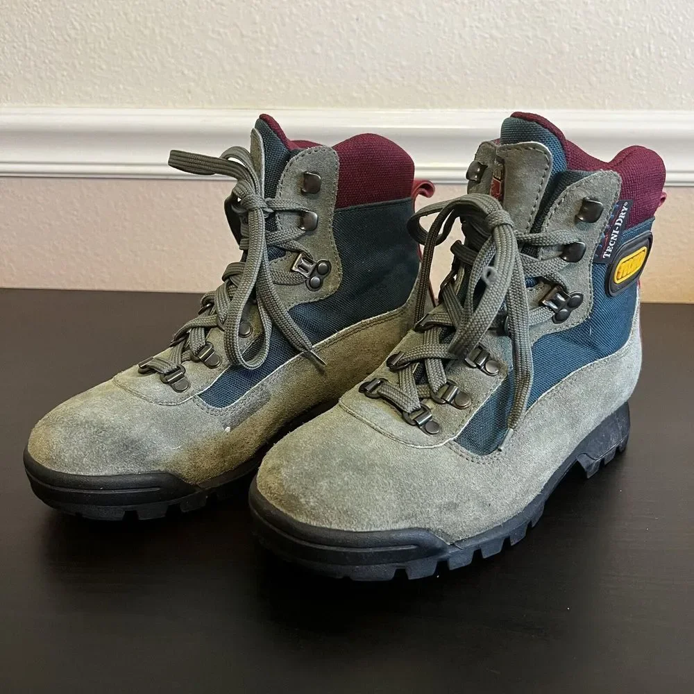 Tecnica Skywalk GORE-TEX Trekkers Waterproof Hiking Boots Italy‎ Size 5.5 Green